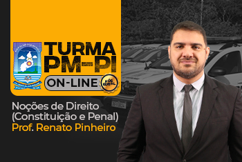 NOÇÕES DE DIREITO PENAL - TURMA SOLDADO - PM/PI 2021 PÓS-EDITAL ON-LINE (DISCIPLINA ISOLADA)