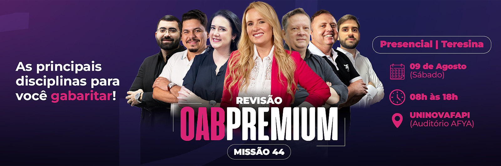 REVISÃO OAB PREMIUM - MISSÃO 44