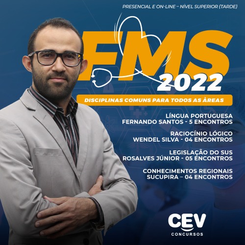 CEV Concursos abre novas turmas para Semec e FMS