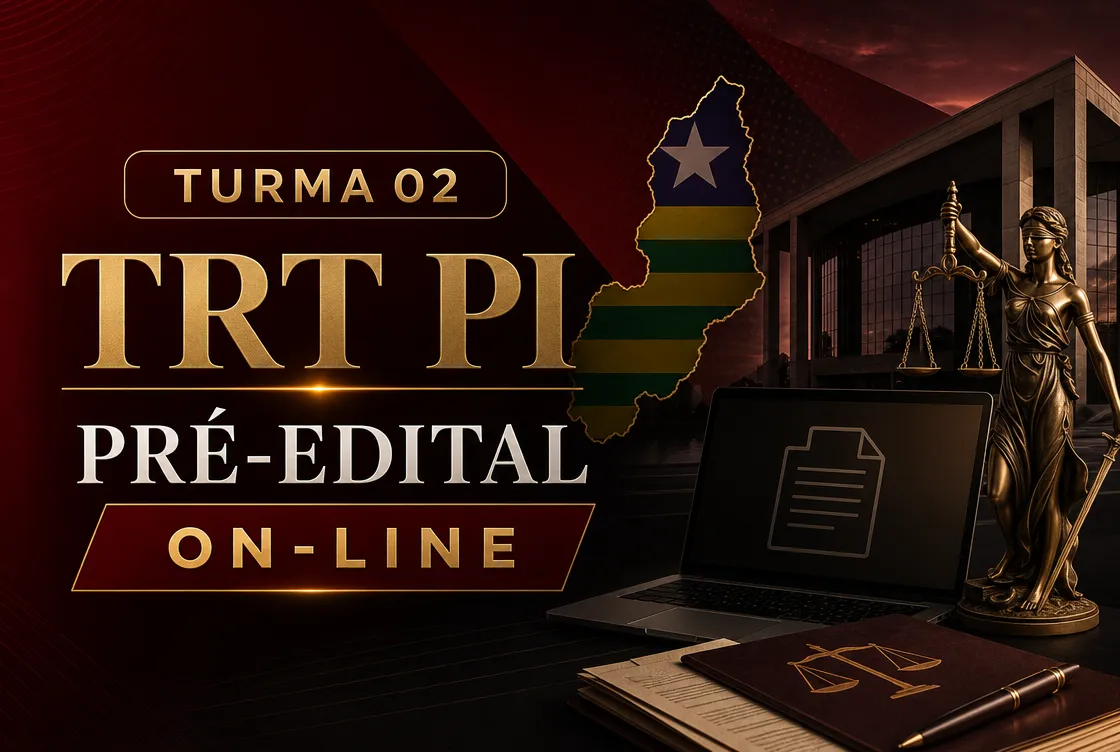 PROJETO TRT PI – PRÉ EDITAL ONLINE