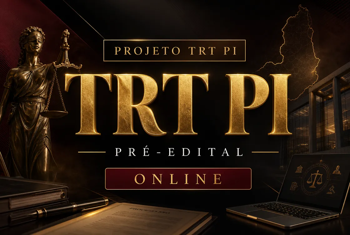 PROJETO TRT PI – PRÉ EDITAL ONLINE