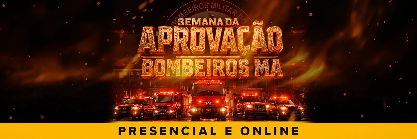 SEMANA DA APROVAÇÃO: BOMBEIRO MILITAR DO MA
