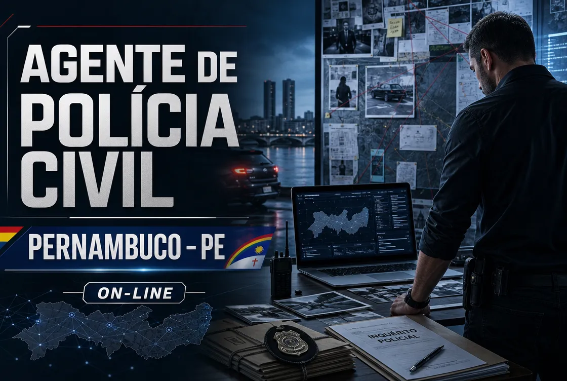 AGENTE DE POLÍCIA CIVIL PE - ONLINE