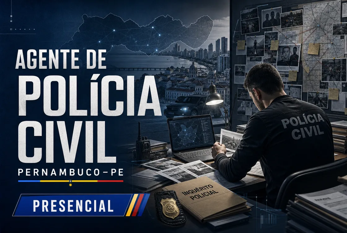 AGENTE DE POLÍCIA CIVIL PE - PRESENCIAL